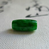 满绿色路路通吊坠缅甸翡翠帝王绿平安转运珠挂件女款 阳绿玉石玉坠