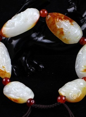 财神男款原石带证书和田玉籽料