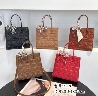 女包新款菲尚尼FOKI专柜正品包包韩版绣线时尚高档手提包多隔层