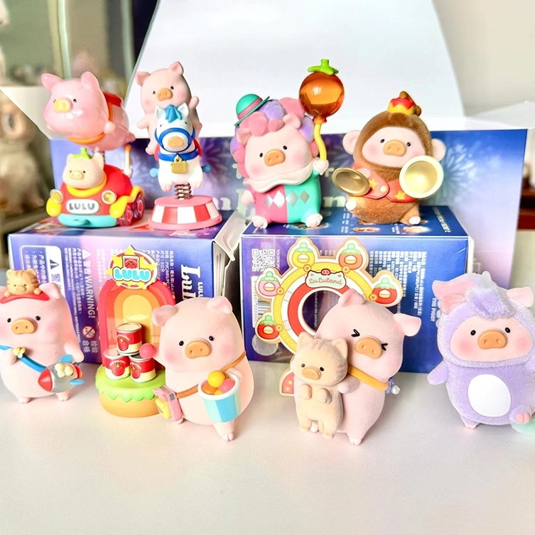 正版零加TOYZERO罐头LuLu猪缤纷乐园系列盲盒潮玩手办玩具公仔礼