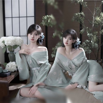 新款神明少女影楼新款和服连衣裙