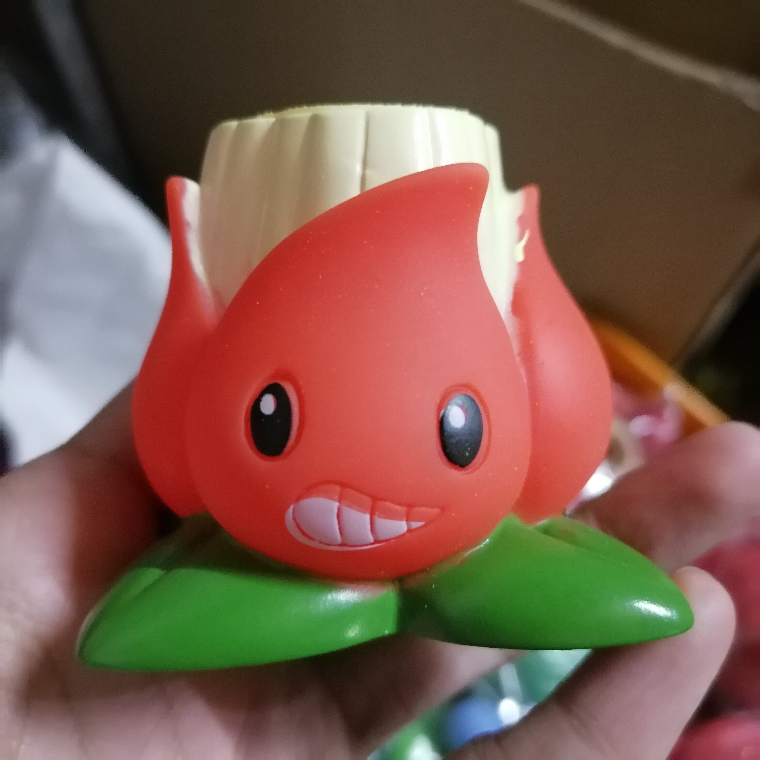 植物大战僵尸玩具正版单个阿开木木软胶弹射炮弹会发光大号儿童