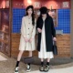 风衣外套女春秋2025年新款 小个子学院风气质大衣 流行中长款