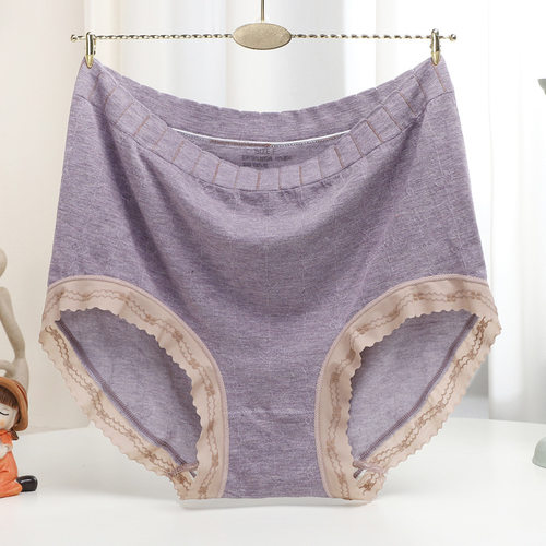 无缝高腰妈妈内裤200斤包臀舒适