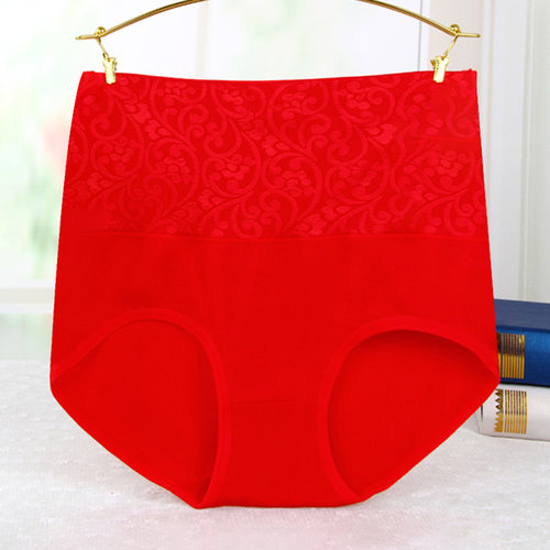 高腰妈妈纯棉女士内裤