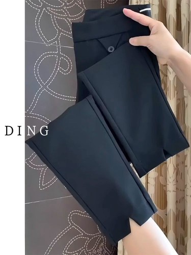 休闲裤烟管裤九分直筒裤