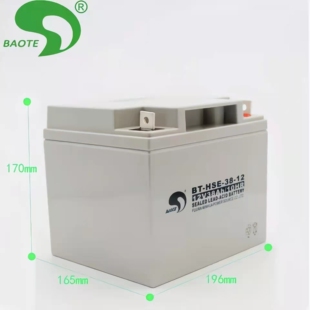 赛特蓄电池12V38Ah10HR消防E HSE 12免维护铅酸 UPS主机机房BT