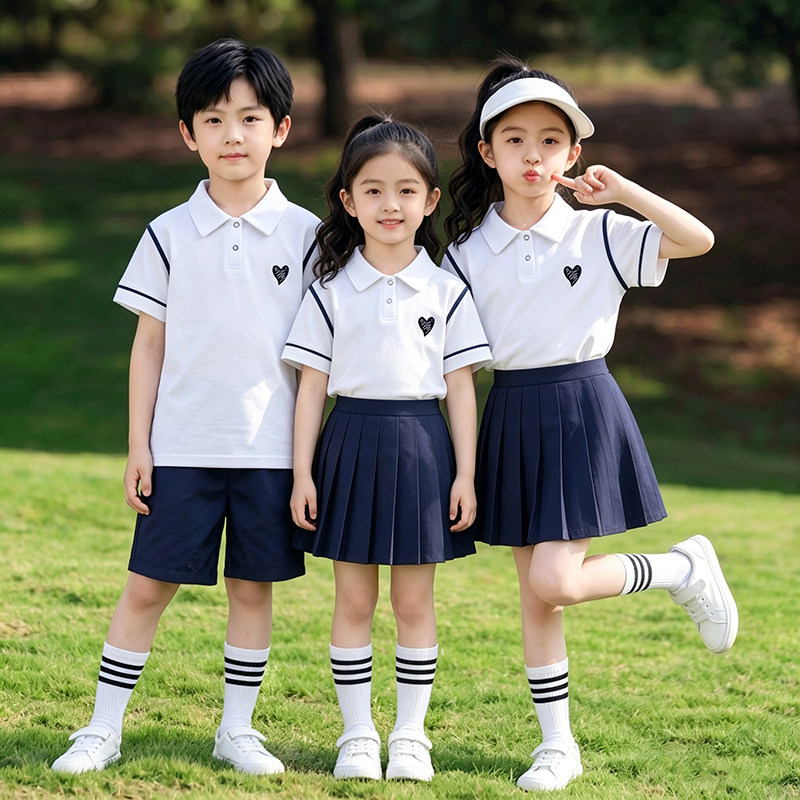 六一儿童节表演服夏季小学生班服校服园服中国风学院演出服毕业照