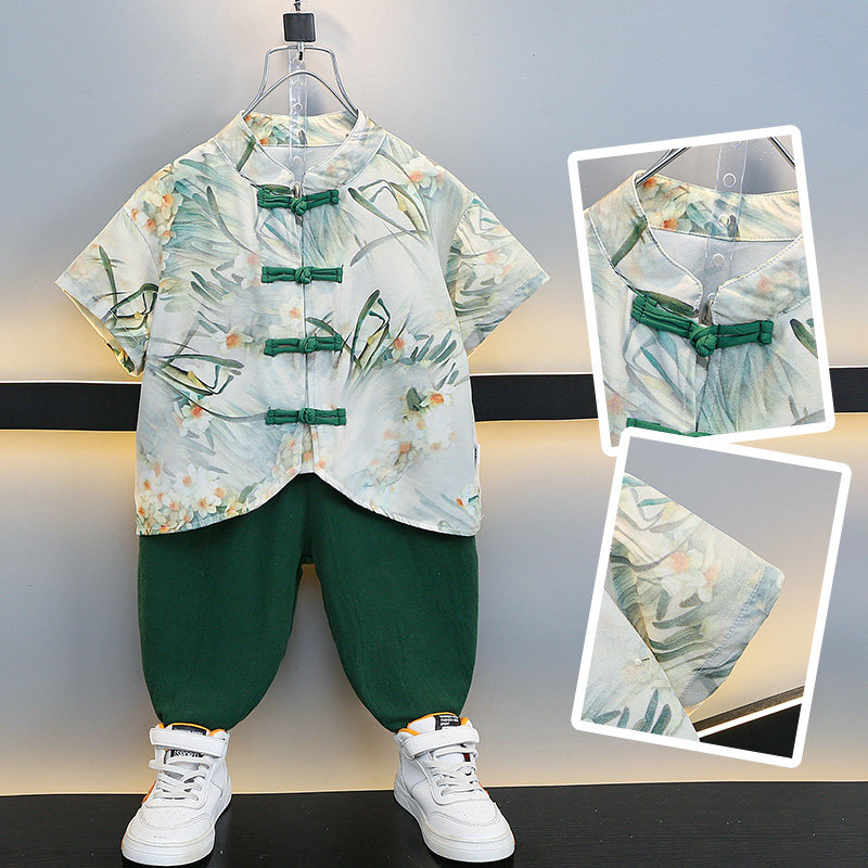男童汉服套装夏季中国风