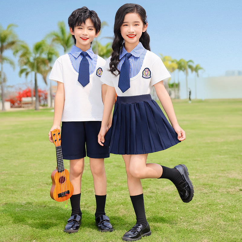 六一儿童节演出服小学生英伦风校服表演服幼儿园园服毕业照合唱服
