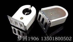 T8日光灯灯脚 T8老式带铁片灯脚 T8灯座 带铁片螺丝固定
