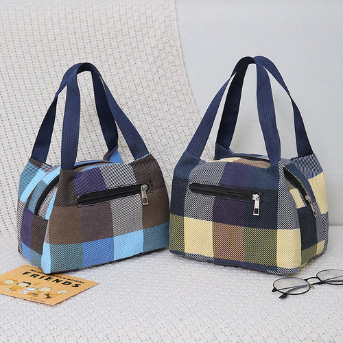 日韩新款帆布包小手机袋