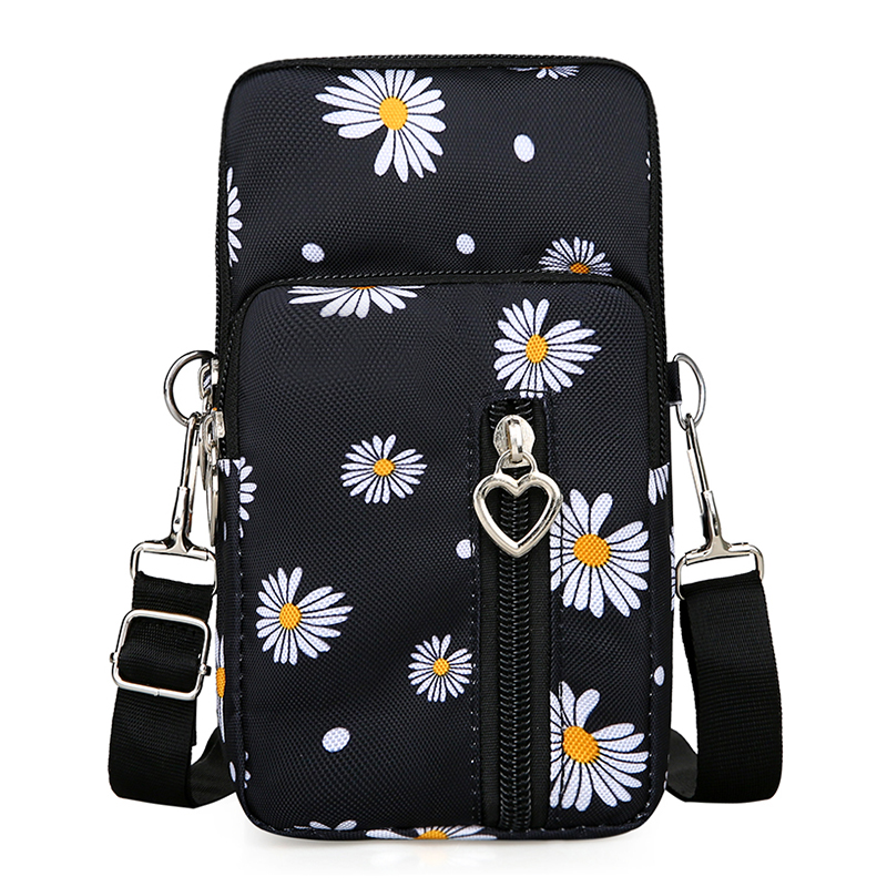 大屏手机包春夏迷你小包包女斜挎包装手机袋子挂脖布袋便携零钱包