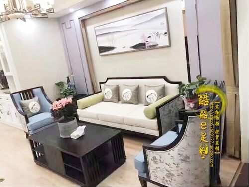 售楼处简约现代风接待室家具定制