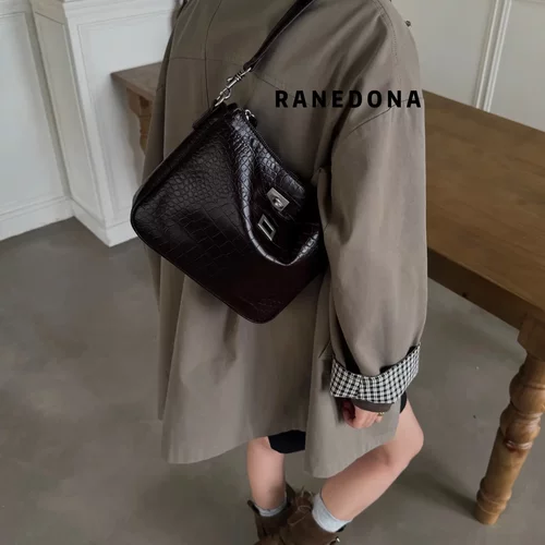 RANEDONA腋下包2026新款网红爆款单肩通勤包包女斜挎包手提小挎包