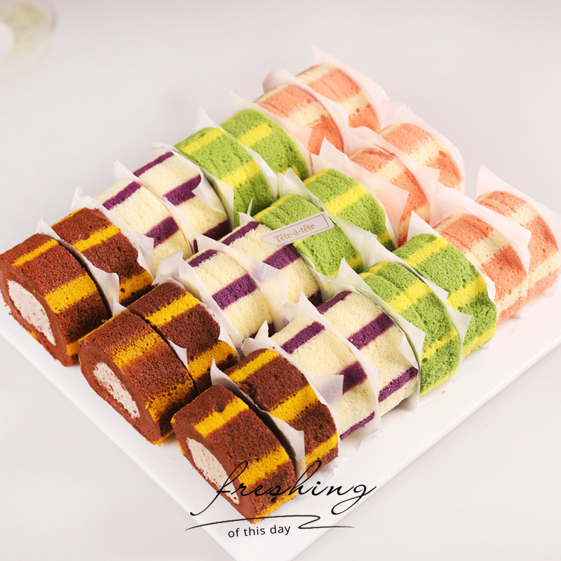 四合一条纹女王卷抹茶巧克力奶油夹心蛋糕糕点甜品下午茶上海同城,零食/坚果/特产,生日/节日蛋糕,淘宝优惠券,粉丝福利购,淘宝优惠卷