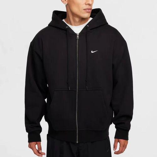 Nike耐克 男子加厚连帽跑步透气运动开衫卫衣休闲外套 FZ1165-010