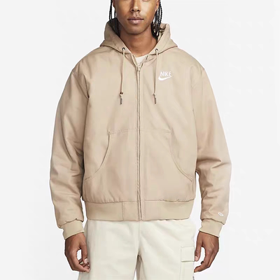 NIKE耐克 男子舒适连帽休闲工装印花夹克外套棉服 DQ4184-010-247