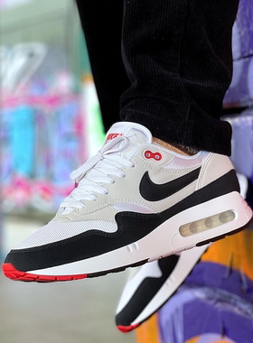 Nike Air Max 1 '86 OG 黑色 男子运动休闲低帮跑步鞋 DQ3989-101