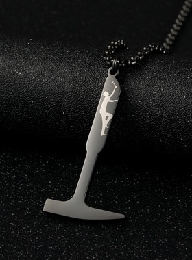 AH7肖申克的救赎钛钢榔头励志吊坠 锤子生日节日礼物影视周边礼品