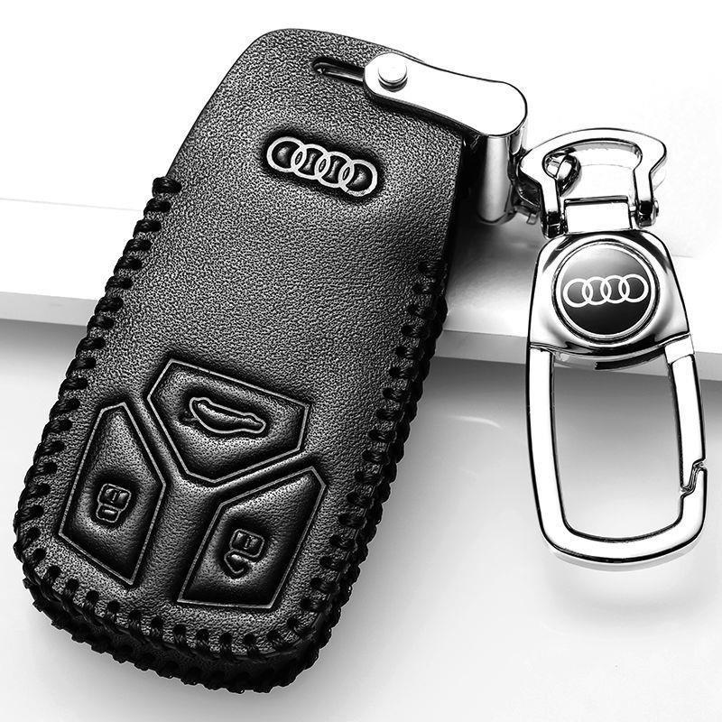 2023奥迪a4l钥匙套22款A4L高档扣真皮2021款新奥迪A4L钥匙包2019