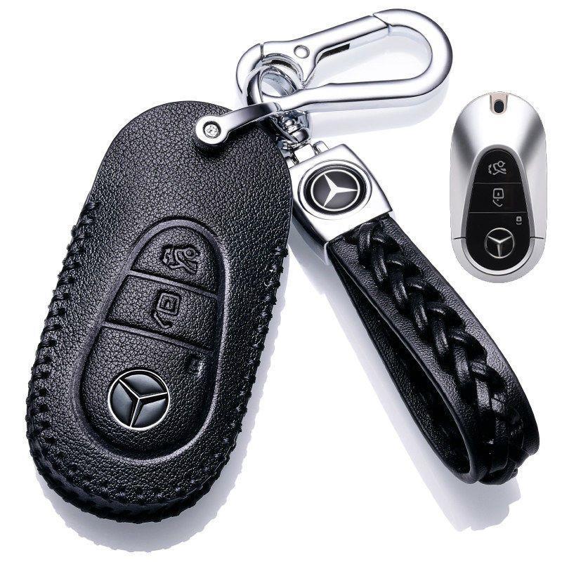 2022款奔驰c级钥匙套2021款c200l真皮19-20款遥控包c260l扣c300l