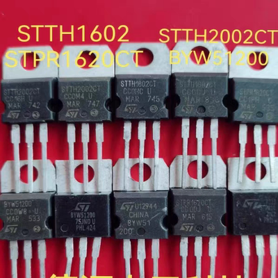 STPR1620CT,STTH1602CT STTH2002CT,BYW51-200拆机快速恢复二极管