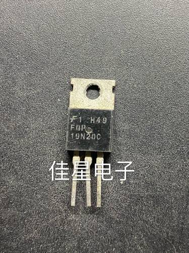 FQP19N20C 场效应管 19A200V三极管TO220F 19N20 原装拆机