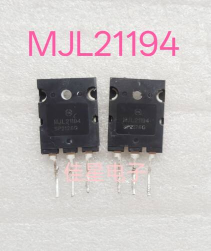 原装进口拆机 MJL21194 TO-3PL 音频功放配对管 一色板同批号