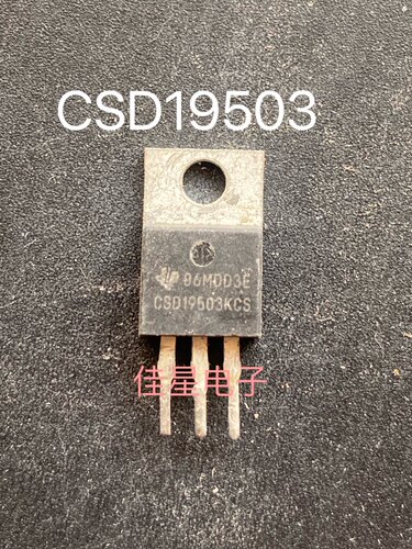 CSD19503KCS 进口场效应管 80V 100A 拆机MOS管 TO-220 可直拍