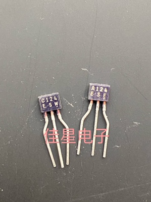 C124-ES、2SC124-ES A124-ES 原装罗姆带阻三极管