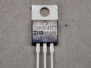 原装进口拆机 IRFB7437 195A/40V/230W/0.0015Ω 测好包上机
