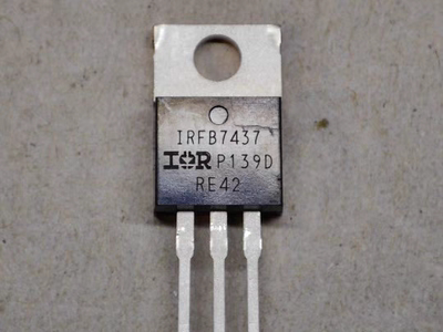 原装进口拆机 IRFB7437 195A/40V/230W/0.0015Ω 测好包上机