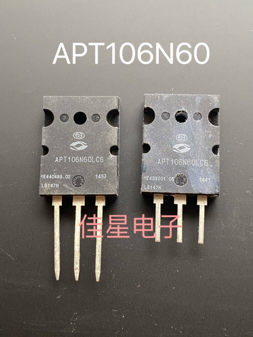 进口大芯片拆机 APT106N60LC6 106A 600V 可替代FDL100N50F 测好