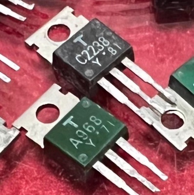 原装进口拆机 2SA968 2SC2238 A968 C2238 音频功放配对管 TO-220