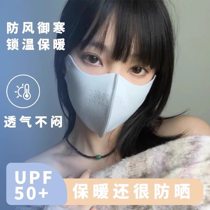 冬季保暖口罩女高颜值骑行防风