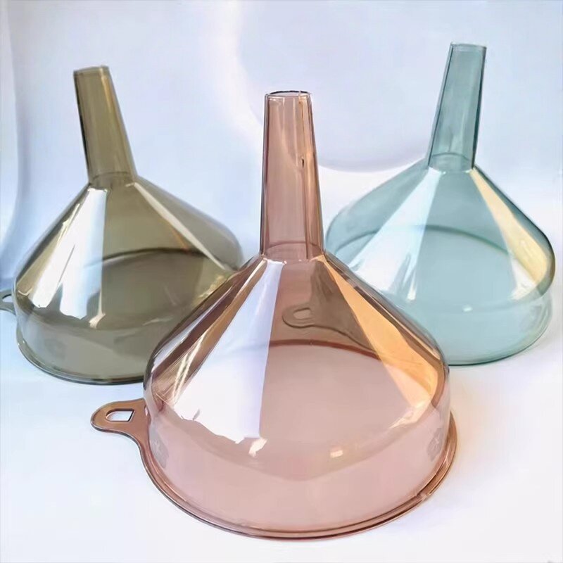 漏斗器家用厨房长颈塑料大小口径奶粉加油漏斗安全级酒吊子打酒器