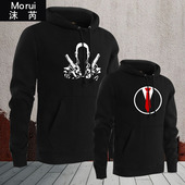 电玩PS4杀手Hitman周边游戏衣服连帽卫衣男女加绒外套47终极刺客