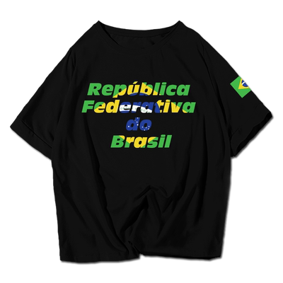 国家队加油纪念运动短袖t恤衫