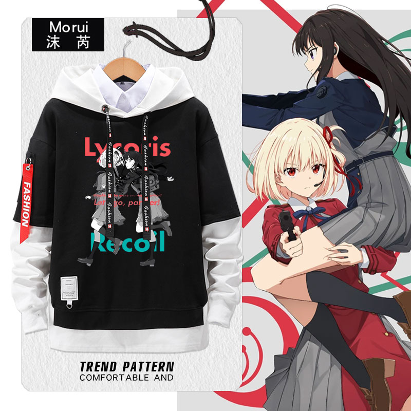 LycorisRecoil莉可丽丝连帽卫衣