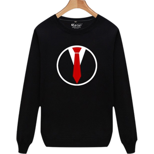 Hitman刺客圆领卫衣套头男女薄款长袖衫游戏周边杀手47上衣服