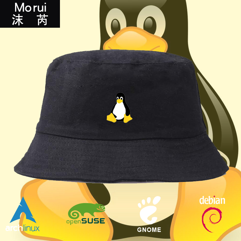 程序员猿男女遮阳盆帽渔夫帽子