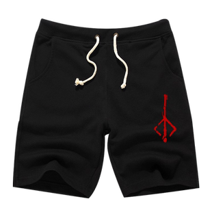 血源诅咒老猎人PS4周边黑暗恶魔之魂游戏短裤子男五分裤休闲卫裤