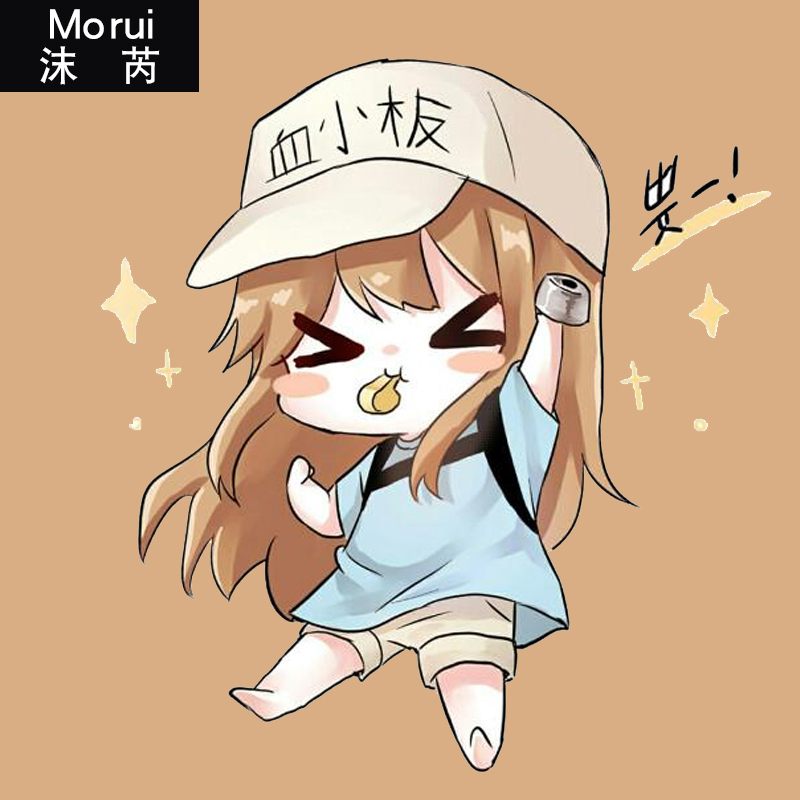 工作细胞动漫周边血小板白血球鸭舌帽子男女学生棒球帽防晒遮阳帽