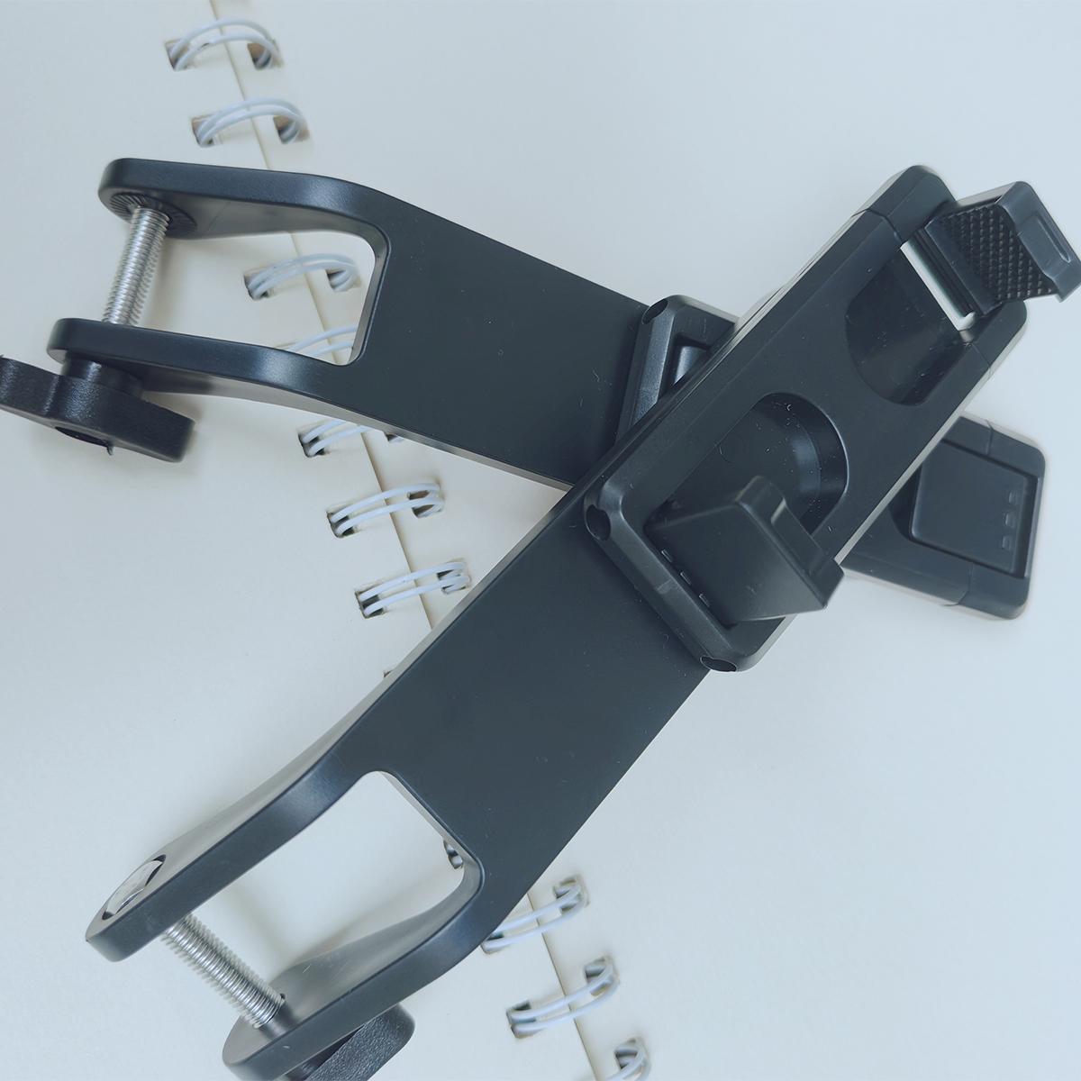 加长固定放手机自拍杆夹子夹头配件卡扣螺丝拍照支架零部件伸缩式