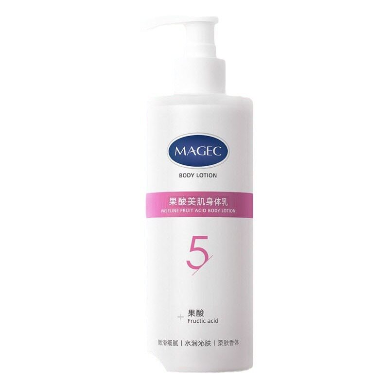 MAGEC5号果酸身体乳女秋冬保湿清爽全身去鸡皮角质润肤乳正品