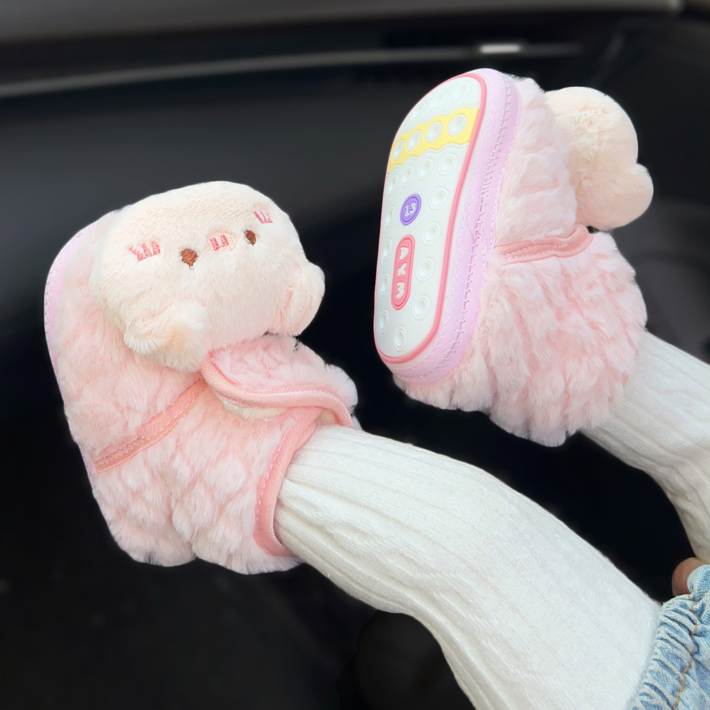 婴儿宝宝学步鞋加绒保暖加厚棉靴