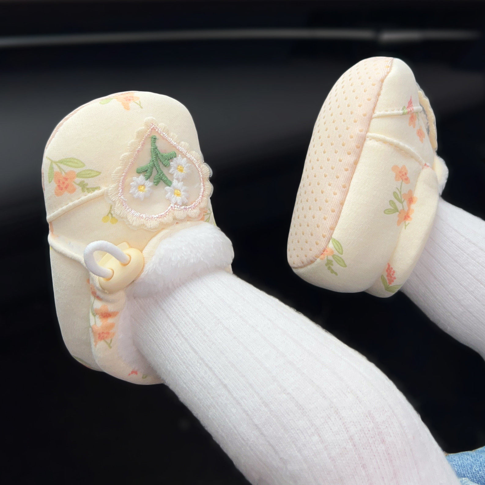 冬季加绒加厚抽绳棉鞋保暖防寒婴儿鞋软底步前鞋纯棉学步鞋女宝宝,童装/婴儿装/亲子装,防抓手套/护脚/护膝,淘宝优惠券,粉丝福利购,淘宝优惠卷