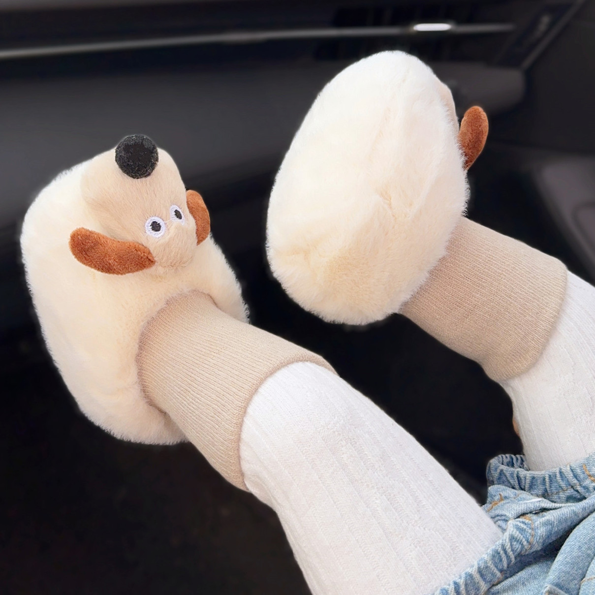 冬婴儿宝宝加厚一体加绒护脚棉鞋