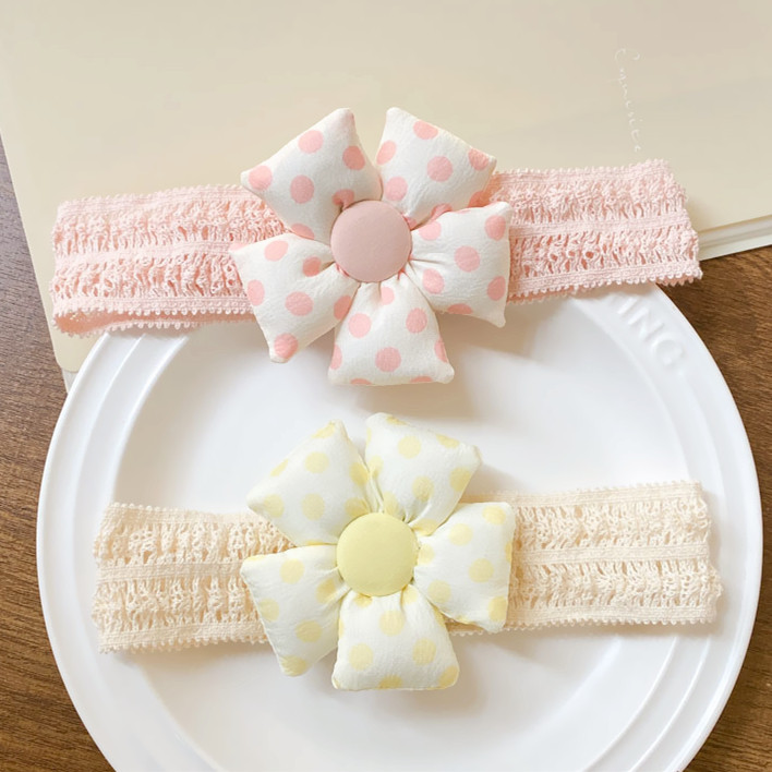 婴儿花朵发带甜美公主发饰女宝宝